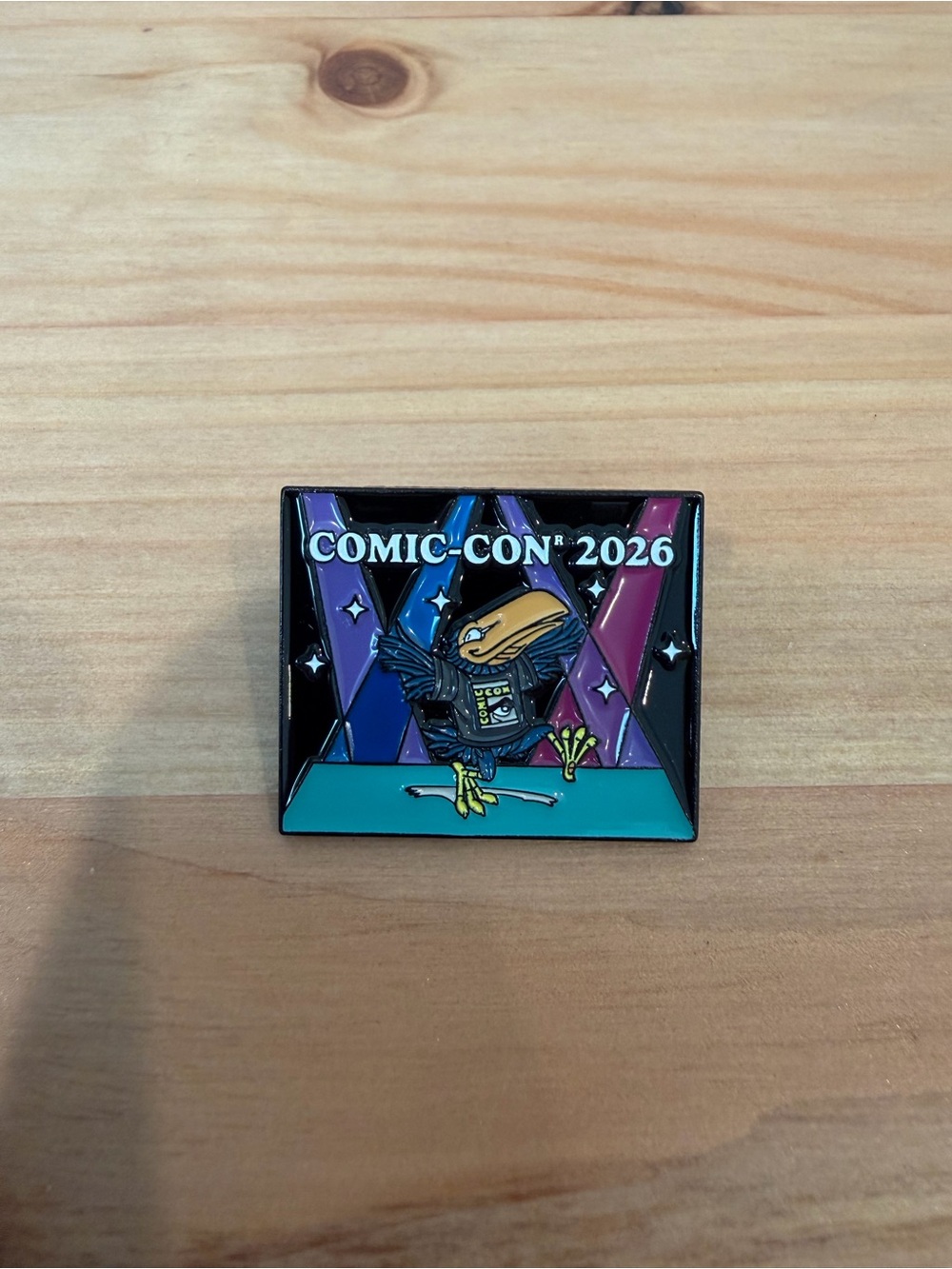 Comic-Con 2026 Enamel Pin Badge Collectible